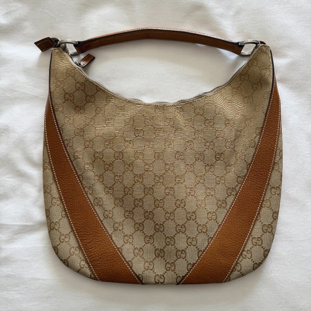 Gucci GG Canvas Hobo Bag